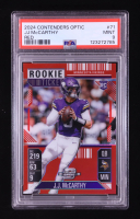 JJ McCarthy 2024 Panini Contenders Optic Red #71 #146/199 RC (PSA 9) at PristineAuction.com