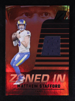 Matthew Stafford 2022 Zenith Zoned In Materials #4 at PristineAuction.com