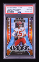 Patrick Mahomes II 2023 Rookies and Stars Airborne Orange #16 #12/25 (PSA 10) at PristineAuction.com