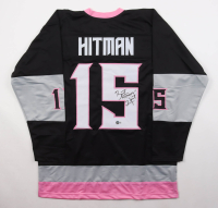 Bret Hart Signed Jersey Inscribed "Hitman...." (Beckett) at PristineAuction.com