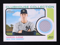 Aaron Judge 2022 Topps Heritage Clubhouse Collection Relics #CCAJ at PristineAuction.com
