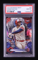Shohei Ohtani 2023 Bowman's Best Refractors #62 (PSA 10) at PristineAuction.com