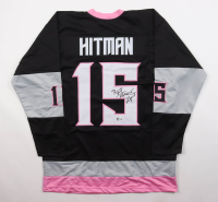 Bret Hart Signed Jersey Inscribed "Hitman...." (Beckett) at PristineAuction.com
