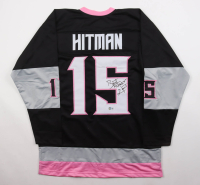 Bret Hart Signed Jersey Inscribed "Hitman...." (Beckett) at PristineAuction.com