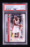 LeBron James 2003-04 Upper Deck Phenomenal Beginning LeBron James #17 RC (PSA 10) at PristineAuction.com