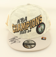 Payton Pritchard Signed Celtics 2023-24 NBA Champions Adjustable Hat (JSA) at PristineAuction.com
