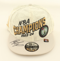 Payton Pritchard Signed Celtics 2023-24 NBA Champions Adjustable Hat (JSA) at PristineAuction.com
