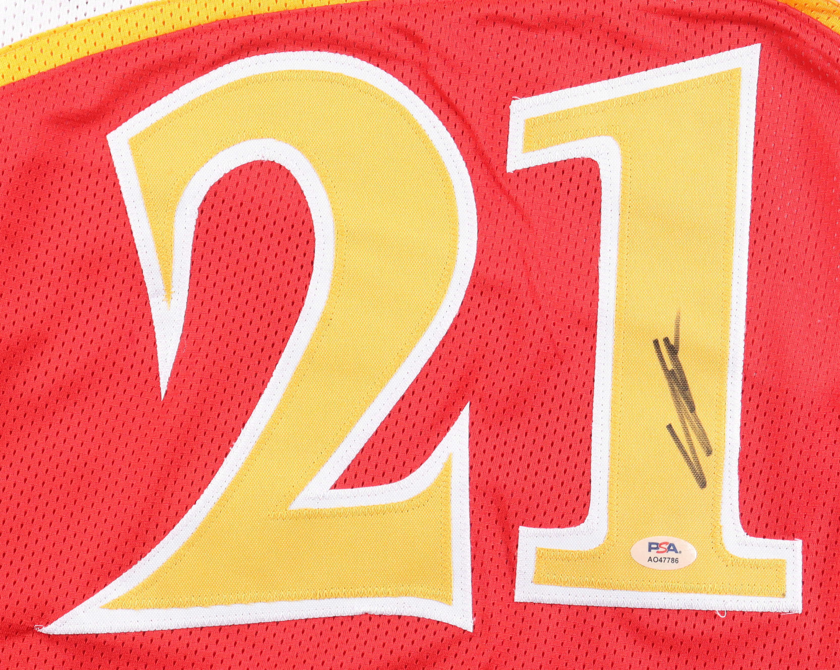 Dominique Wilkins Signed Jersey (PSA) at PristineAuction.com Dominique Wilkins Signed Jersey (PSA) at PristineAuction.com