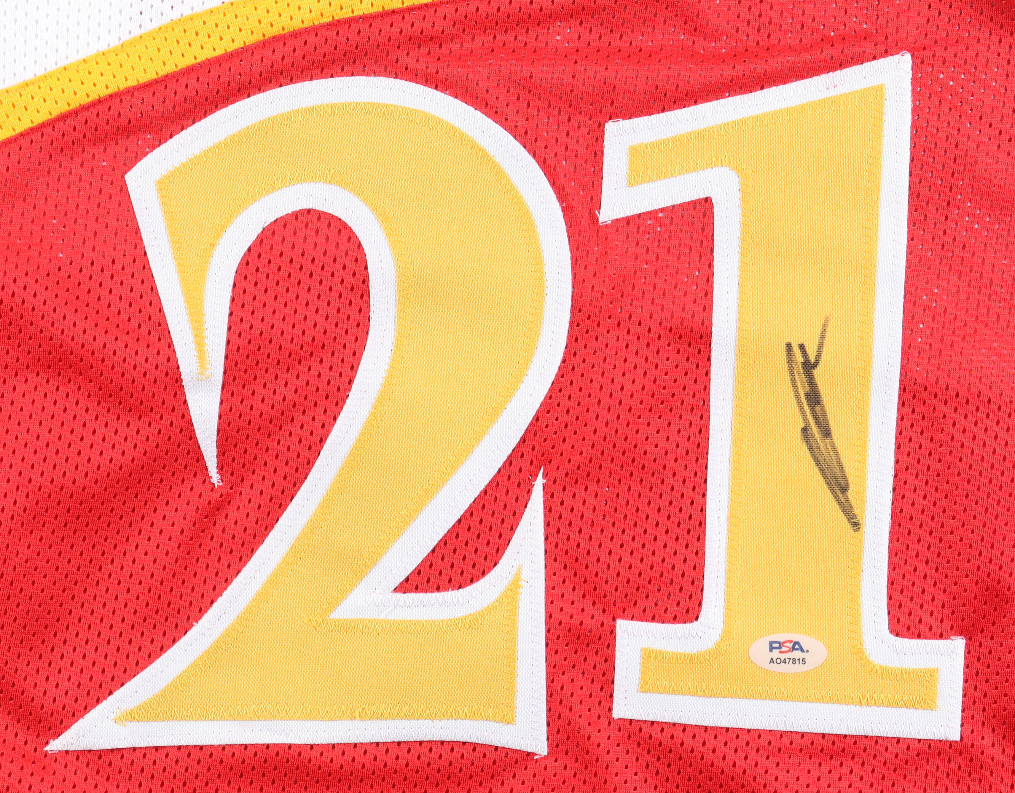 Dominique Wilkins Signed Jersey (PSA) at PristineAuction.com Dominique Wilkins Signed Jersey (PSA) at PristineAuction.com