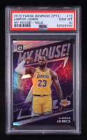 LeBron James 2019 Donruss Optic My House! Holo #13 (PSA 10) at PristineAuction.com