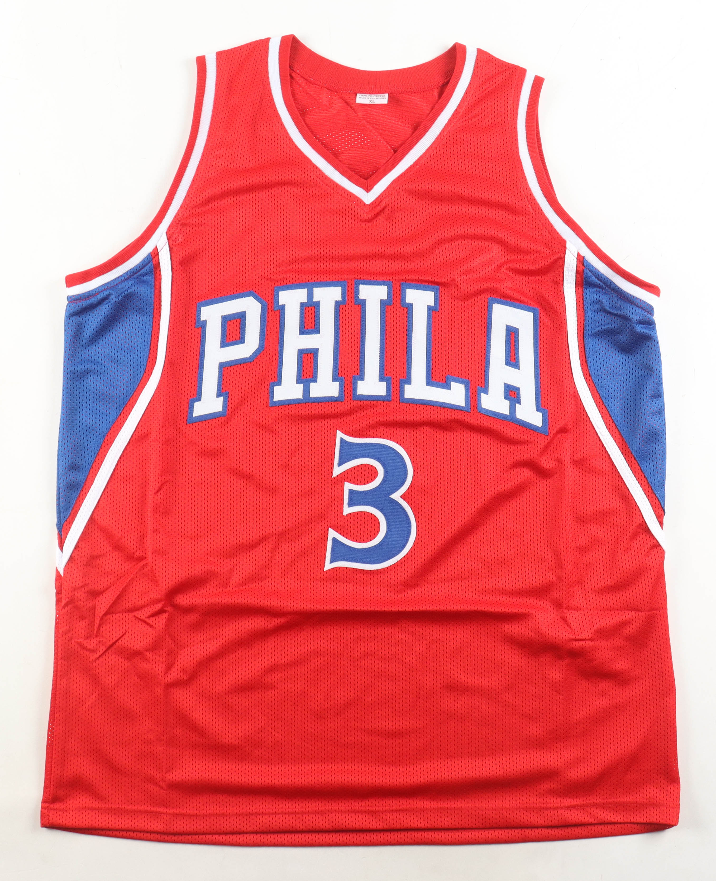 Allen Iverson Signed Jersey (JSA) at PristineAuction.com Allen Iverson Signed Jersey (JSA) at PristineAuction.com