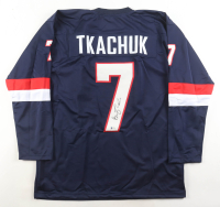 Brady Tkachuk Signed Jersey (Beckett) at PristineAuction.com