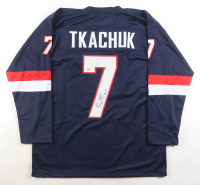 Brady Tkachuk Signed Jersey (Beckett) at PristineAuction.com