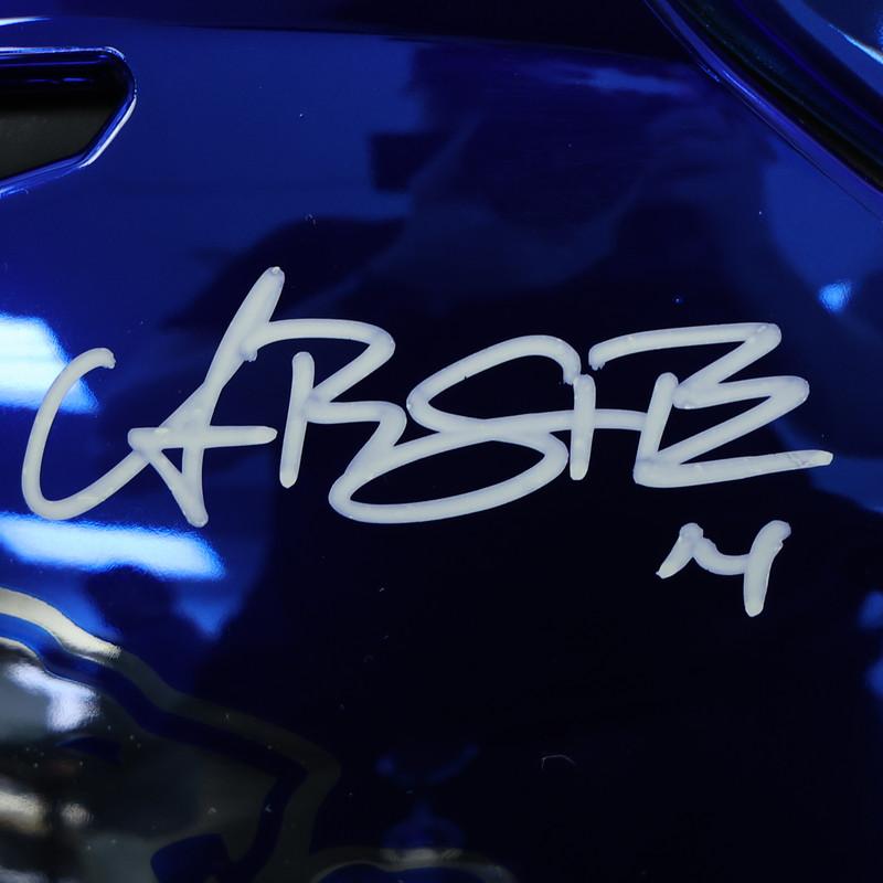 Amon-Ra St. Brown Signed Lions Full-Size Authentic On-Field Chrome Alternate Speedflex Helmet (Beckett) at PristineAuction.com Amon-Ra St. Brown Signed Lions Full-Size Authentic On-Field Chrome Alternate Speedflex Helmet (Beckett) at PristineAuction.com