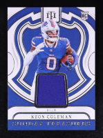 Keon Coleman 2024 Panini National Treasures Sunday Treasures #22 #06/99 RC at PristineAuction.com