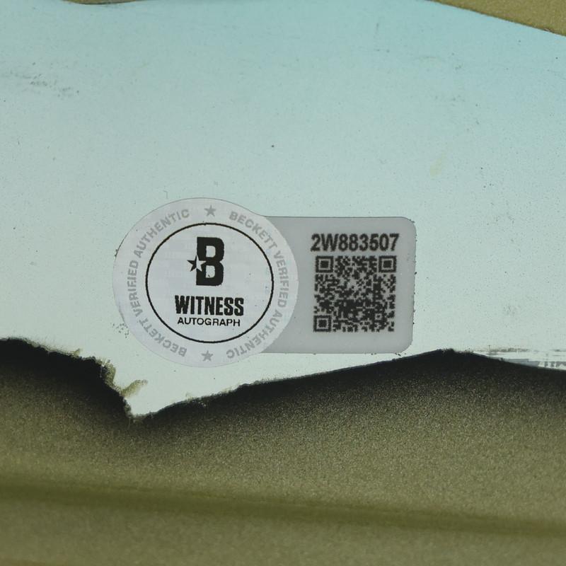Travis Hunter Signed Jaguars Full-Size Authentic On-Field Custom Chrome Alternate Speedflex Helmet (Beckett) at PristineAuction.com Travis Hunter Signed Jaguars Full-Size Authentic On-Field Custom Chrome Alternate Speedflex Helmet (Beckett) at PristineAuction.com