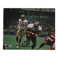 Tom Rathman Signed 49ers 8x10 Photo (Beckett) at PristineAuction.com