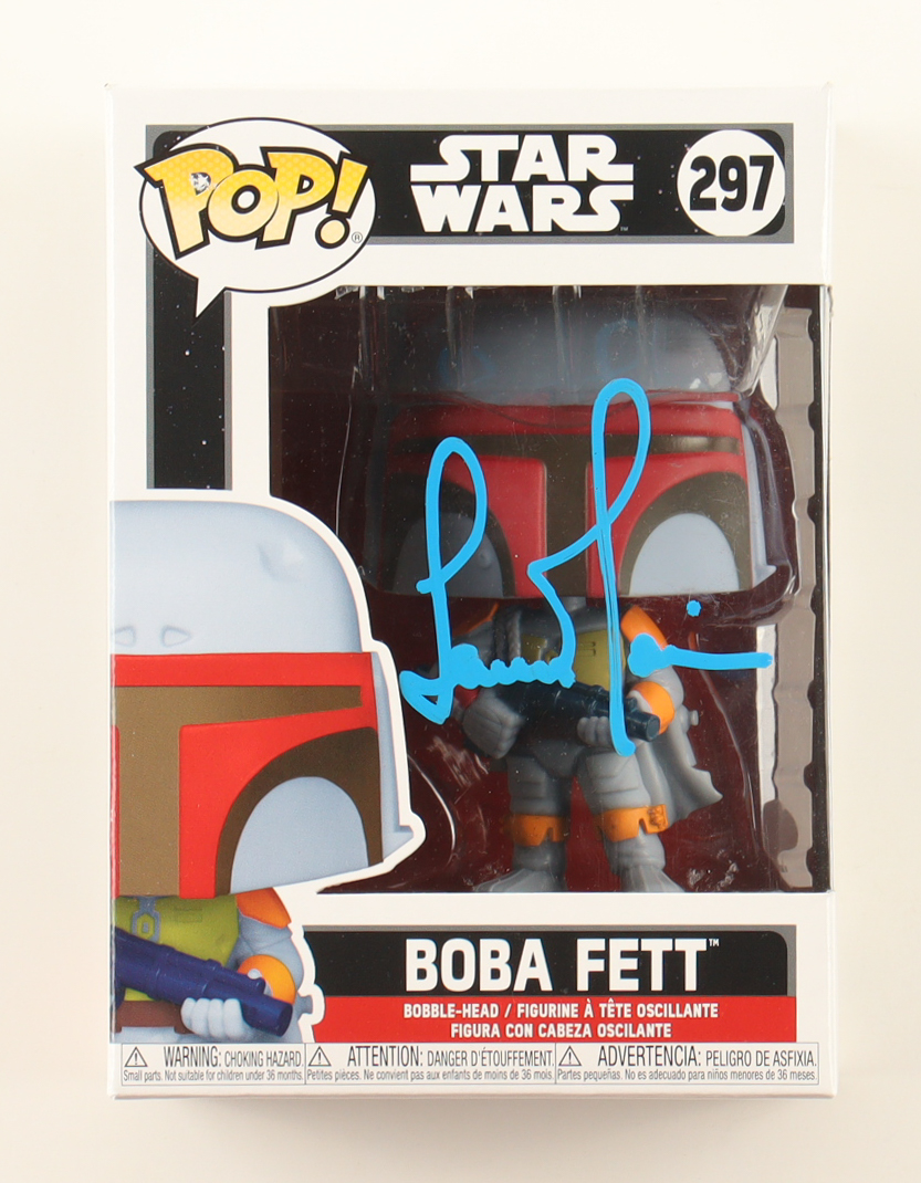 Temuera Morrison Signed "Star Wars" #297 Boba Fett Bobble-Head Funko Pop! Vinyl Figure (JSA) at PristineAuction.com Temuera Morrison Signed "Star Wars" #297 Boba Fett Bobble-Head Funko Pop! Vinyl Figure (JSA) at PristineAuction.com