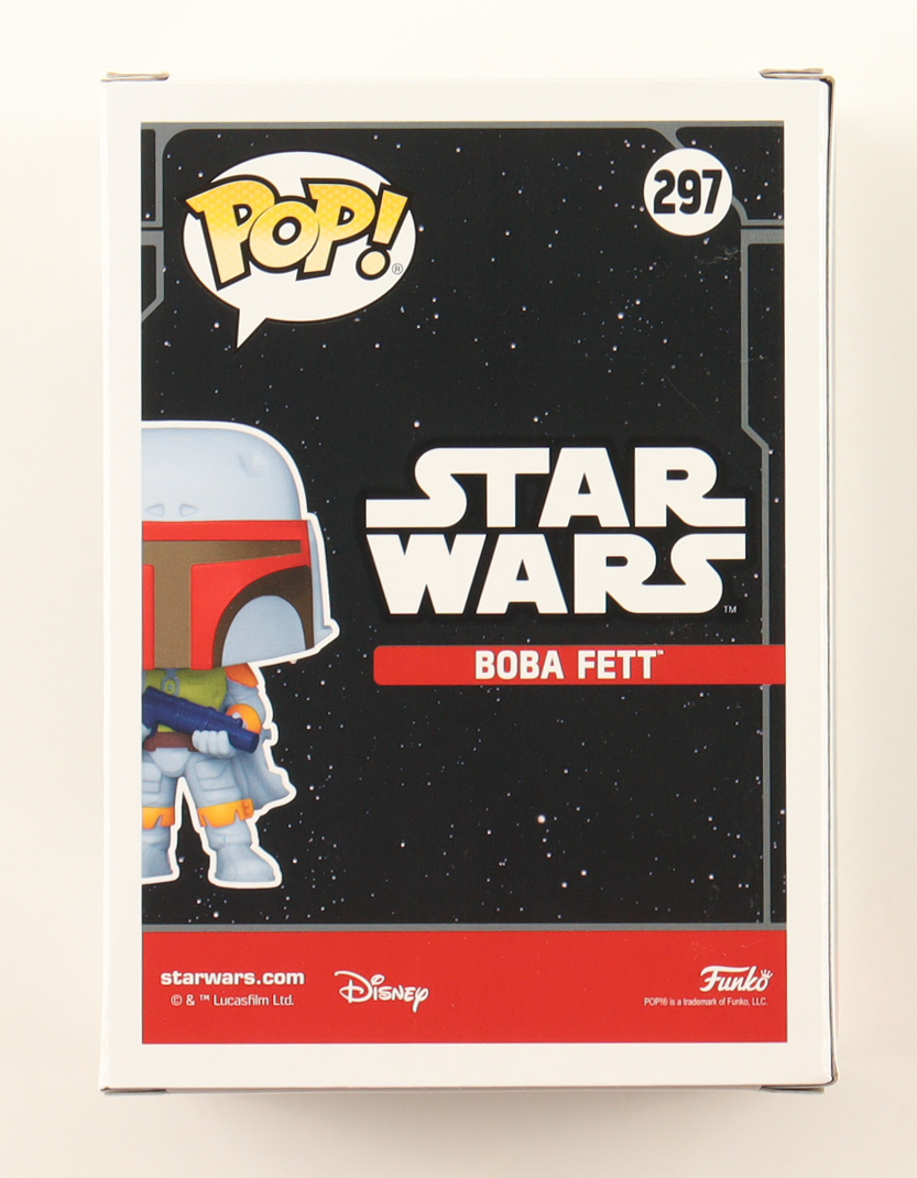 Temuera Morrison Signed "Star Wars" #297 Boba Fett Bobble-Head Funko Pop! Vinyl Figure (JSA) at PristineAuction.com Temuera Morrison Signed "Star Wars" #297 Boba Fett Bobble-Head Funko Pop! Vinyl Figure (JSA) at PristineAuction.com
