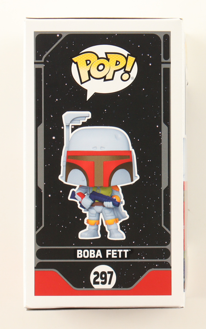 Temuera Morrison Signed "Star Wars" #297 Boba Fett Bobble-Head Funko Pop! Vinyl Figure (JSA) at PristineAuction.com Temuera Morrison Signed "Star Wars" #297 Boba Fett Bobble-Head Funko Pop! Vinyl Figure (JSA) at PristineAuction.com