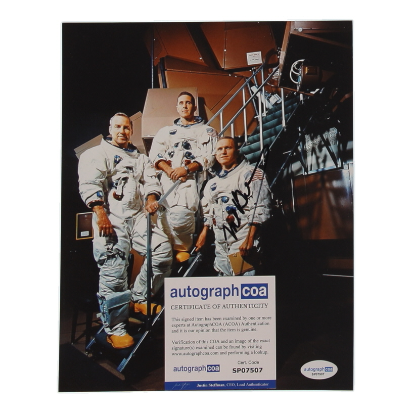 Frank Borman Signed "NASA" 8x10 Photo (ACOA) at PristineAuction.com Frank Borman Signed "NASA" 8x10 Photo (ACOA) at PristineAuction.com