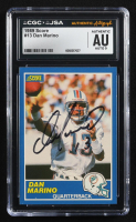 Dan Marino Signed 1989 Score #13 (CGC | Auto Grade 9) at PristineAuction.com