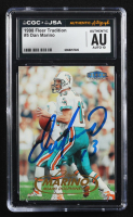 Dan Marino Signed 1989 Fleer Tadition #5 (CGC | Auto Grade 10) at PristineAuction.com