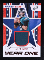Jalen Hurts 2020 Rookies and Stars Year One Jerseys #14 RC at PristineAuction.com