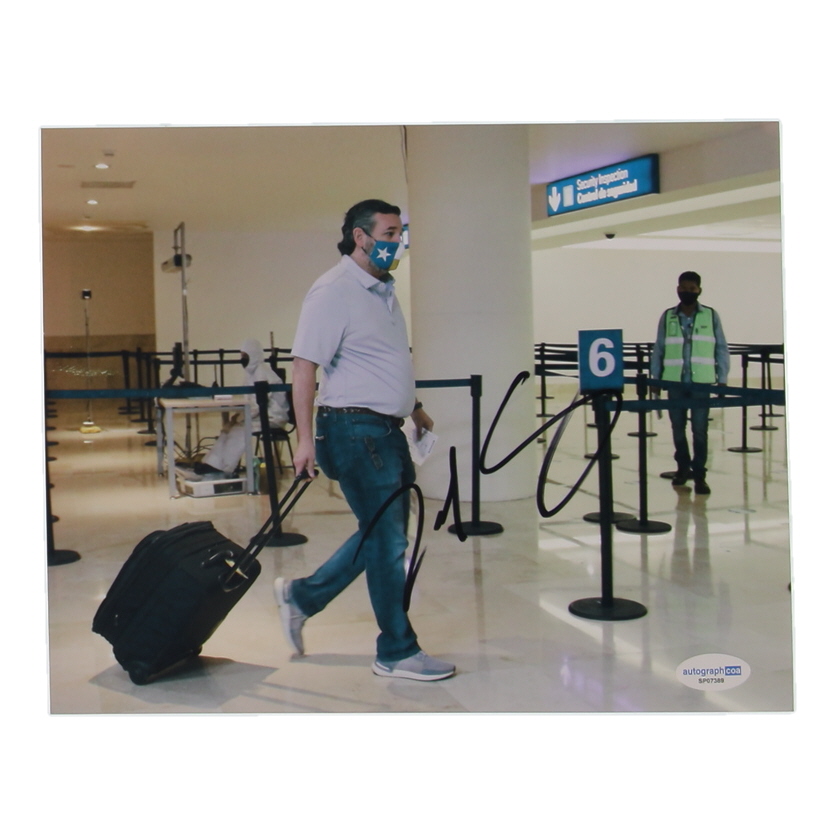 Ted Cruz Signed 8x10 Photo (ACOA) at PristineAuction.com Ted Cruz Signed 8x10 Photo (ACOA) at PristineAuction.com