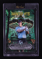 Brooks Koepka 2025 Wild Card Haunted Hits Monster Hunt Green Lava #HHCABK #1/2 at PristineAuction.com