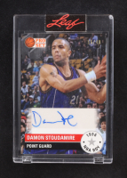 Damon Stoudamire 2021 Leaf Pro Set Sports Basketball Autographs Red #PSBDS1 #15/40 at PristineAuction.com
