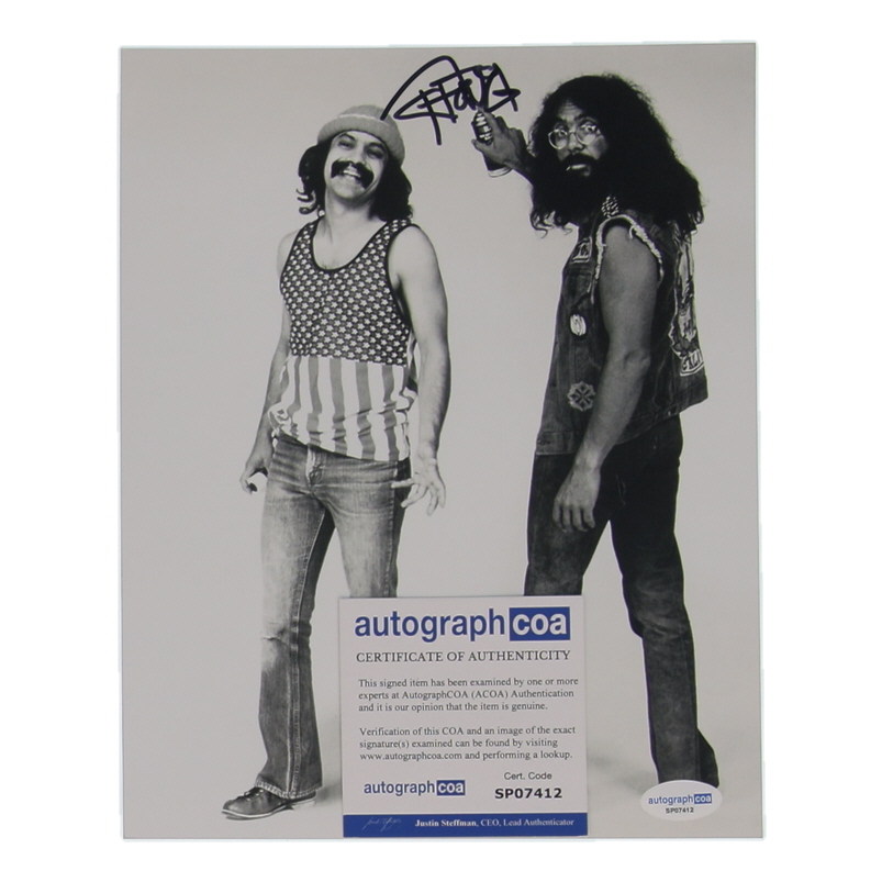 Tommy Chong Signed 8x10 Photo (ACOA) at PristineAuction.com Tommy Chong Signed 8x10 Photo (ACOA) at PristineAuction.com