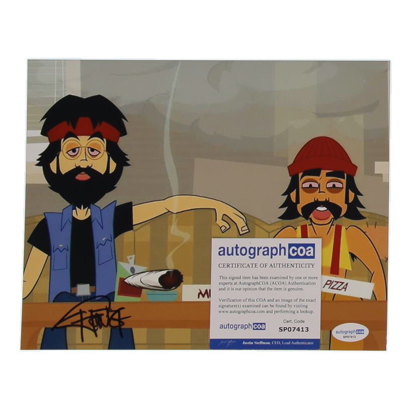 Tommy Chong Signed 8x10 Photo (ACOA) at PristineAuction.com Tommy Chong Signed 8x10 Photo (ACOA) at PristineAuction.com