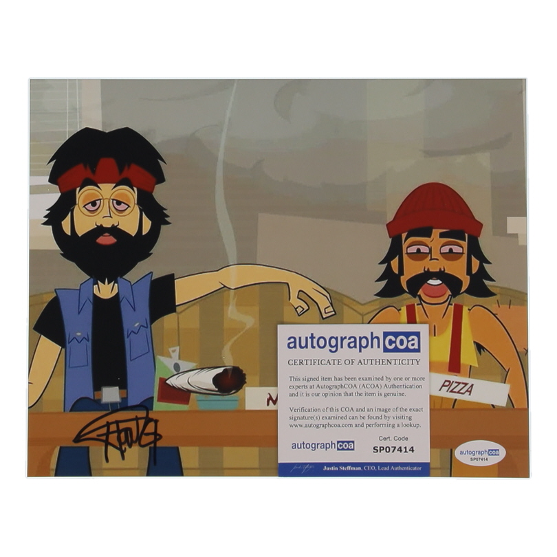 Tommy Chong Signed 8x10 Photo (ACOA) at PristineAuction.com Tommy Chong Signed 8x10 Photo (ACOA) at PristineAuction.com