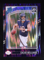 Caleb Williams 2024 Donruss Optic Purple Shock #201 RR RC at PristineAuction.com