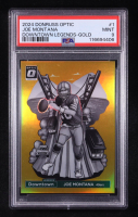 Joe Montana 2024 Donruss Optic Downtown Legends Gold #1 #2/10 (PSA 9) at PristineAuction.com