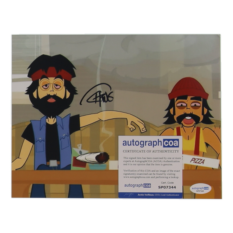 Tommy Chong Signed 8x10 Photo (ACOA) at PristineAuction.com Tommy Chong Signed 8x10 Photo (ACOA) at PristineAuction.com