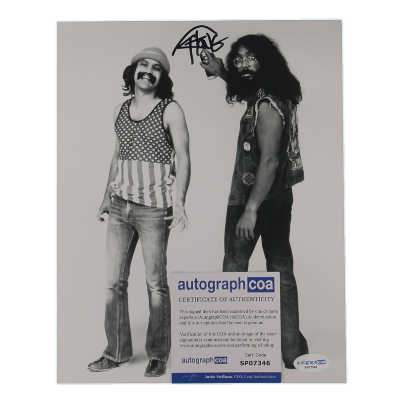Tommy Chong Signed 8x10 Photo (ACOA) at PristineAuction.com Tommy Chong Signed 8x10 Photo (ACOA) at PristineAuction.com