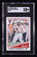 Patrick Mahomes II 2017 Panini Classics Glossy #274 RC (SGC 10) at PristineAuction.com