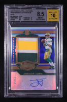 Jordan Love 2020 Panini Plates & Patches Rookie Blue Autographs #4 #RPA-JL RC (BGS 8.5 | Autograph Graded BGS 10) at PristineAuction.com