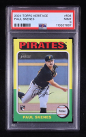 Paul Skenes 2024 Topps Heritage #594 RC (PSA 9) at PristineAuction.com