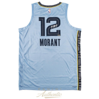 Ja Morant Autographed Grizzlies Nike Authentic Jersey (Panini) at PristineAuction.com