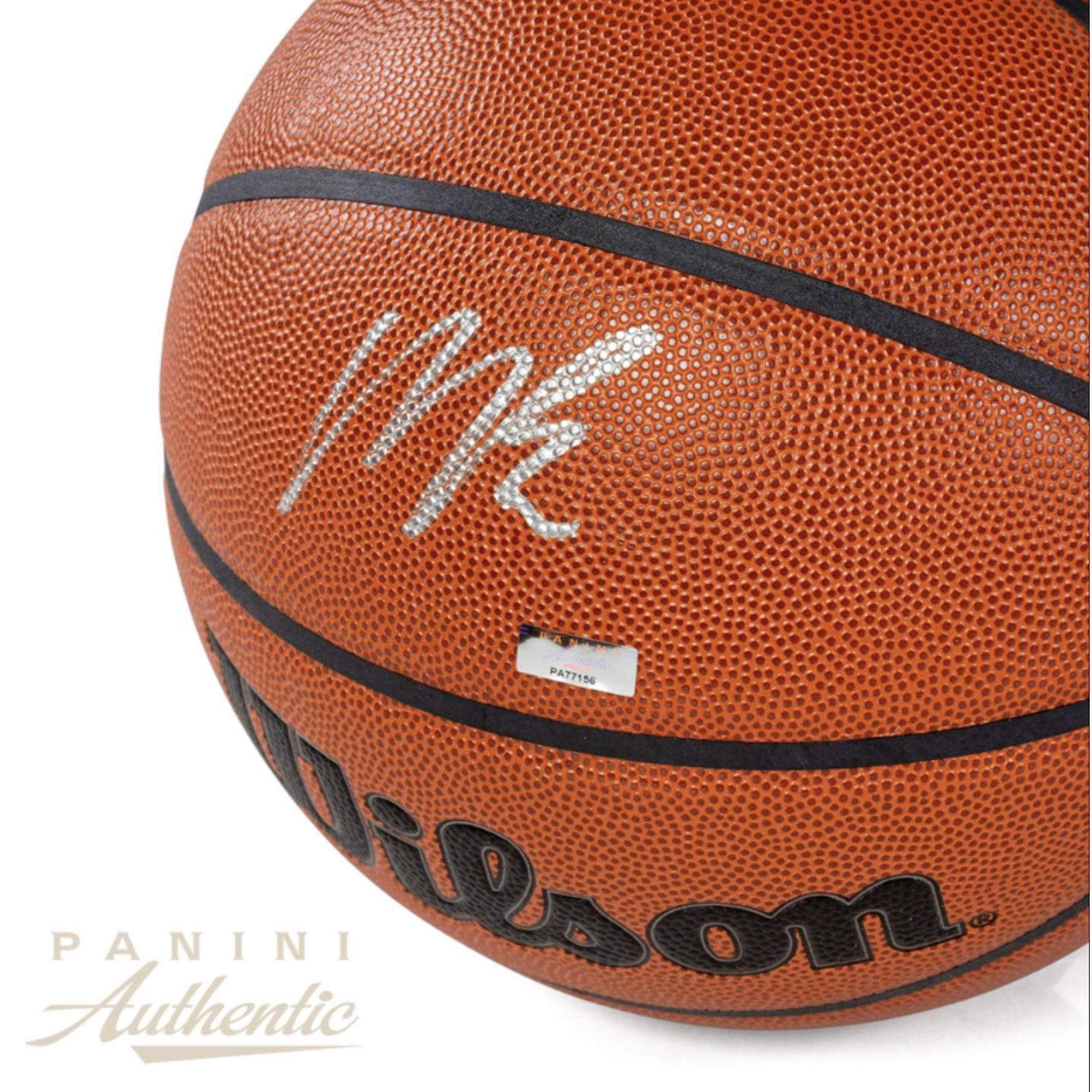 Matas Buzelis Signed NBA Basketball (Panini) at PristineAuction.com Matas Buzelis Signed NBA Basketball (Panini) at PristineAuction.com