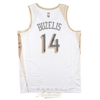 Matas Buzelis Signed Bulls Nike Authentic Jersey (Panini) at PristineAuction.com