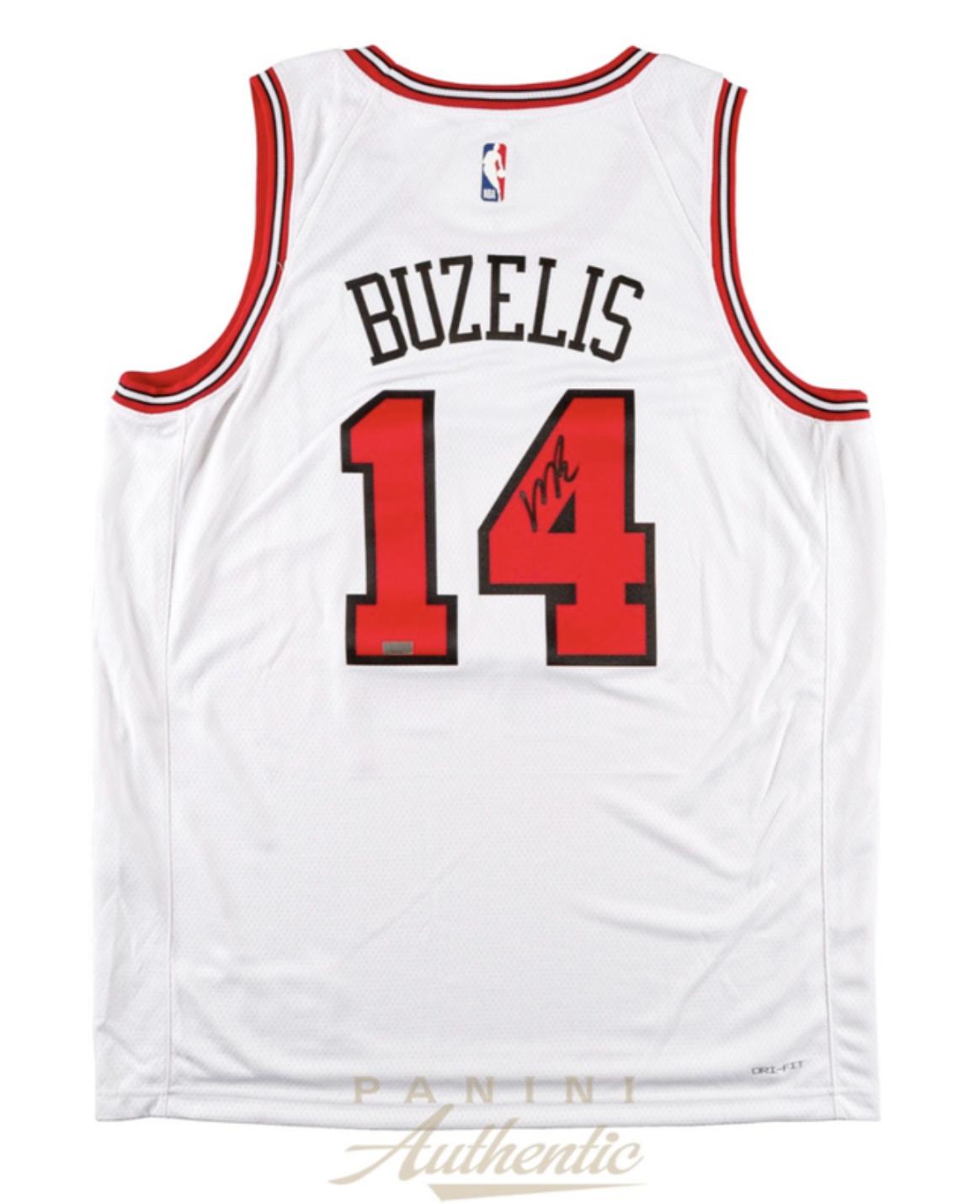 Matas Buzelis Signed Bulls Nike Authentic Jersey (Panini) at PristineAuction.com Matas Buzelis Signed Bulls Nike Authentic Jersey (Panini) at PristineAuction.com