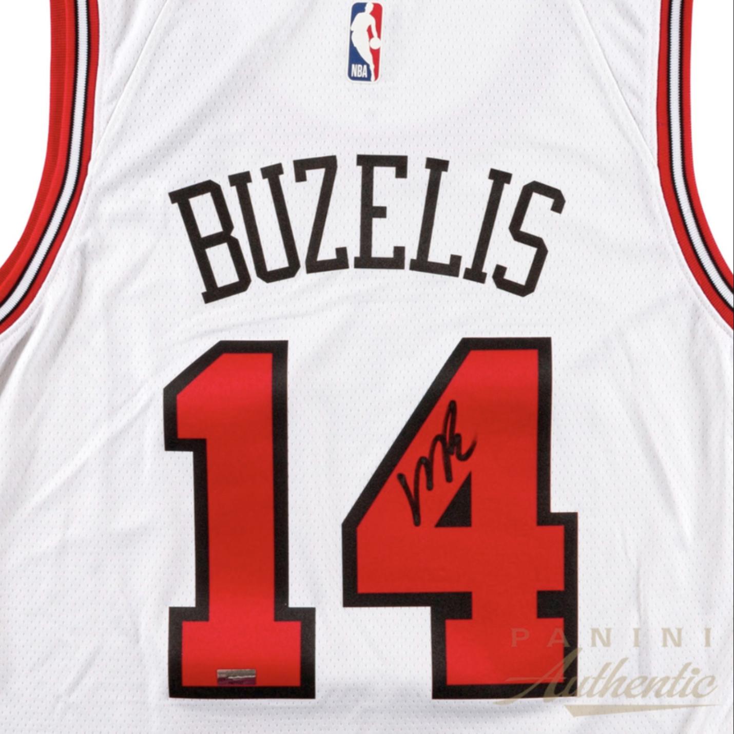 Matas Buzelis Signed Bulls Nike Authentic Jersey (Panini) at PristineAuction.com Matas Buzelis Signed Bulls Nike Authentic Jersey (Panini) at PristineAuction.com