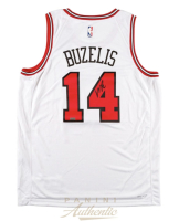 Matas Buzelis Signed Bulls Nike Authentic Jersey (Panini) at PristineAuction.com