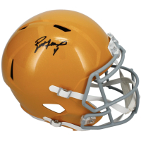 Brett Favre Signed Packers Full-Size Throwback Alternate Speed Helmet (Favre) at PristineAuction.com