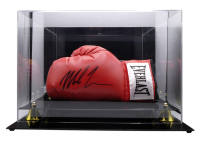 Mike Tyson Signed Everlast Boxing Glove with Display Case (TriStar) at PristineAuction.com