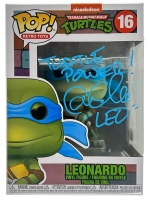 Cam Clarke Signed "Teenage Mutant Ninja Turtles" #16 Leonardo Funko Pop! Vinyl Figure Inscribed "LEO" & "Turtle Power" (JSA) at PristineAuction.com